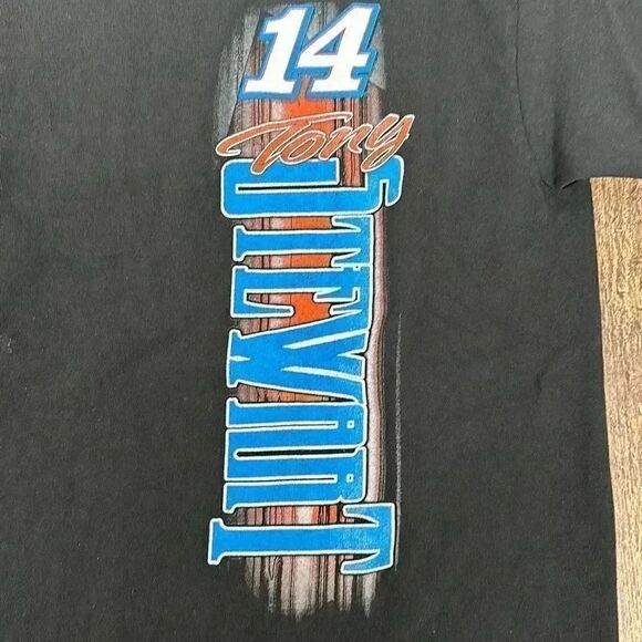 Stewart Haas Racing Tony Steward #14 Car Racing T-Shirt - Picture 6 of 7